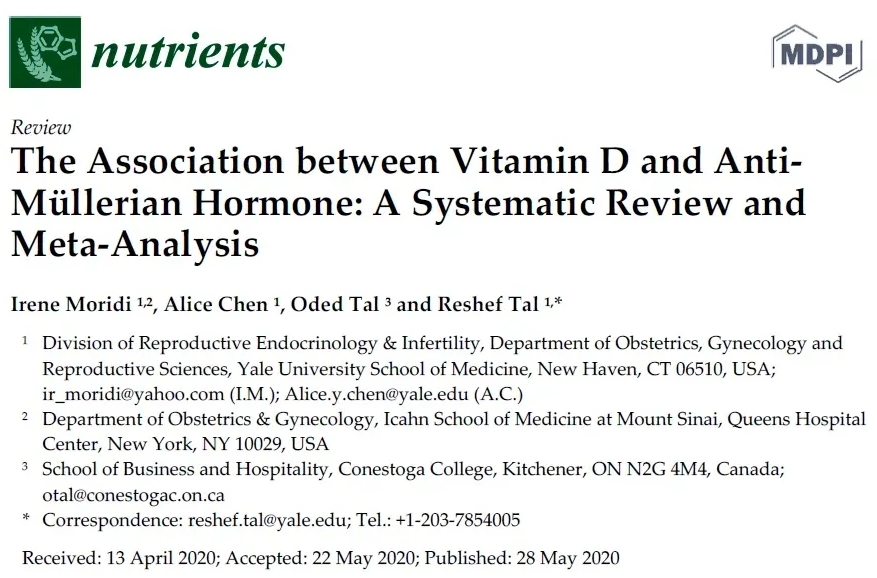 维生素D对不同女性的作用是什么？高龄备孕人群补充维生素D可以提高AMH吗？